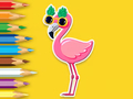 Spil Malebog: Flamingo  online