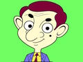 Spil Mr Bean malebog  online