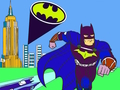 Spil Batman tegneserie farvelægning  online