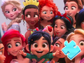 Spil Jigsaw -puslespil: Disney Princess Family Photo online