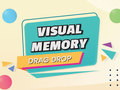 Spil Visuel hukommelse Drag Drop  online