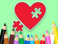 Spil Malebog: BTS Heart Jigsaw  online