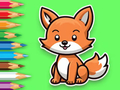 Spil Malebog: Baby Fox  online