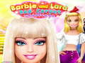 Spil Barbie og Lara Red Carpet Challenge  online