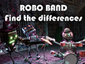 Spil Robot Band - Find forskellene  online