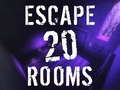 Spil Escape 20 værelser  online