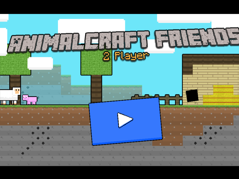 Spil AnimalCraft Friends 2 spiller  online