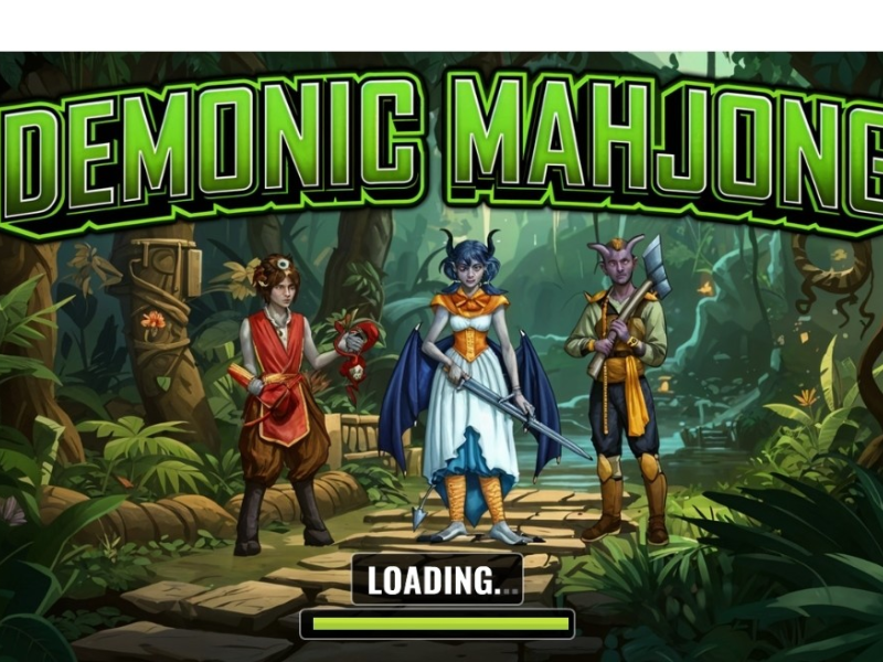 Spil Dæmonisk Mahjong  online