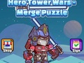 Spil Hero Tower Wars Merge Puslespil  online
