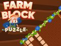 Spil Farm Block Puslespil  online