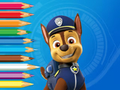 Spil Malebog: Paw Patrol Chase  online