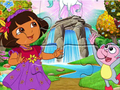 Spil Jigsaw Puzzle: Dora Wonderland online