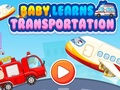 Spil Baby lærer transport  online