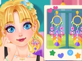 Spil Blonde Sofia laver smykker  online