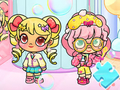 Spil Jigsaw Puzzle: Avatar World Candy Girl online