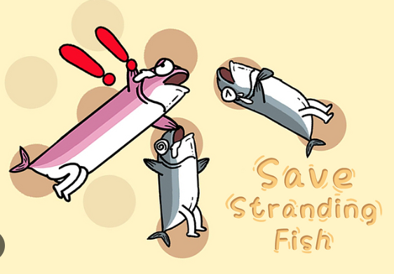 Spil Gem Stranding Fish  online