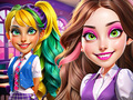 Spil Prinsesser på Horror School  online