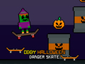 Spil Obby Halloween Danger Skate online