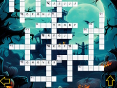 Spil Halloween krydsord  online