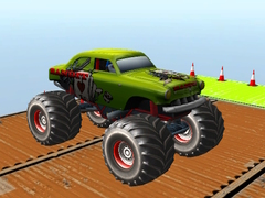 Spil Mega rampe Monster truck  online