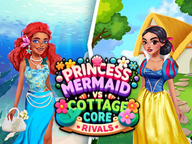 Spil Princess Cottage Core vs Mermaid Core Rivals online