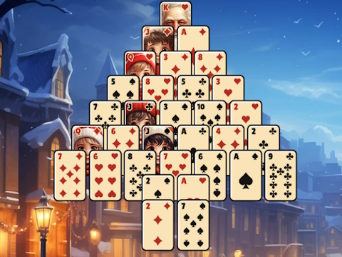 Spil Juletræ solitaire  online