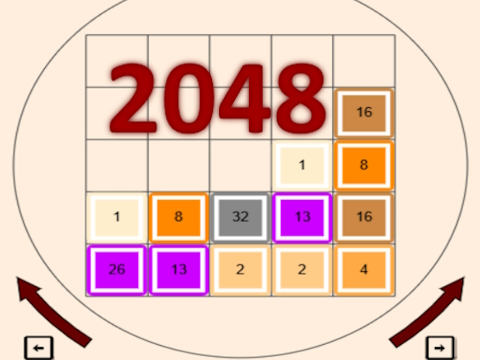 Spil 2048  online