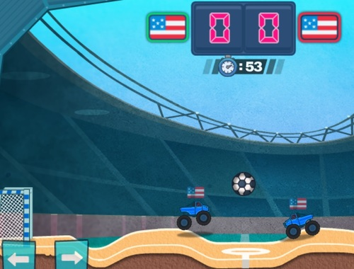 Spil Turbo Truck Fodbold  online
