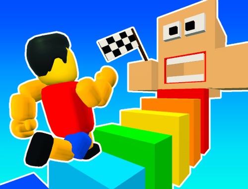 Spil Obby Tower Parkour-bestigning  online