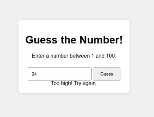 Spil Tal gætte spil  online