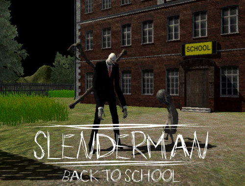 Spil Slenderman tilbage til skolen  online