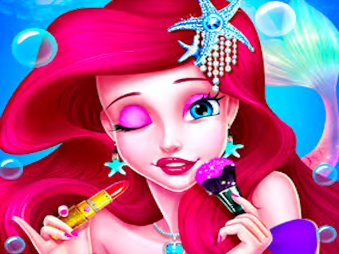 Spil Makeup Mermaid Princess Beauty online