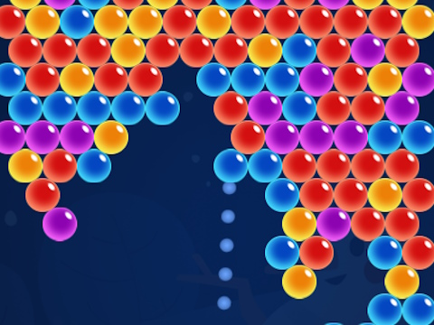 Spil Bubble Shoot klaver  online