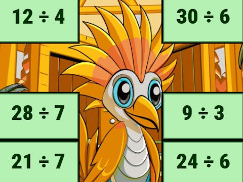 Spil Afdækning af Division Bird Image  online