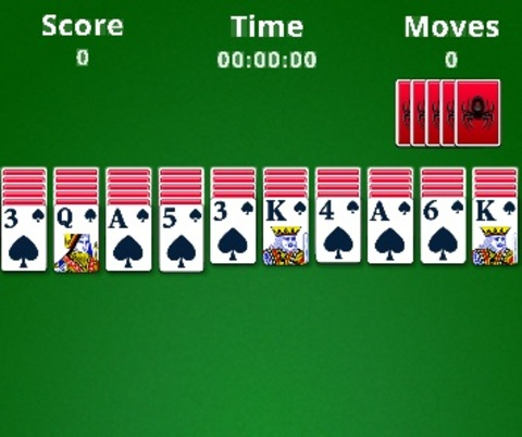 Spil Spider Solitaire online