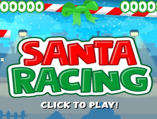Spil Julemanden racing online