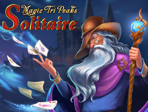 Spil Magic Tri Peaks Solitaire online