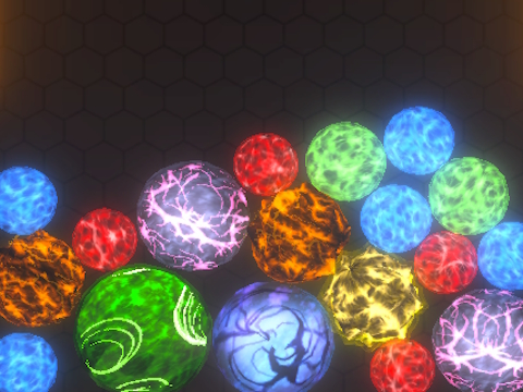 Spil 3D -kugler: Fusion online