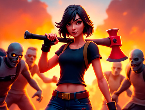Spil Loop Survivors Zombie City online