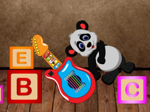 Spil Børn guitar musik tid online