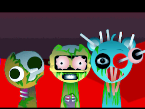 Spil Sprunki Music Scary Beat Box online