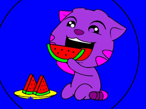 Spil Talking Tom malebøger  online