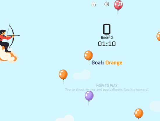 Spil Ballon Archer Challenge  online