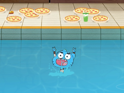 Spil Den fantastiske verden af Gumball Pool Party online