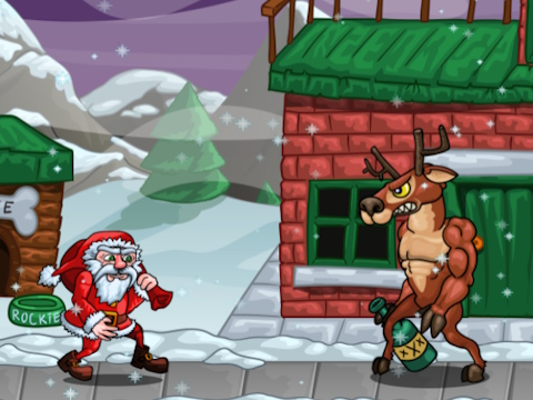 Spil Gå julemanden  online