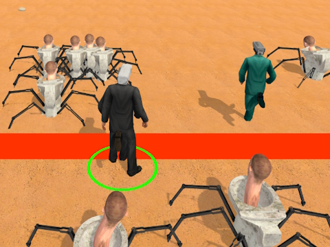 Spil Kameramand vs Skibidi Survival  online