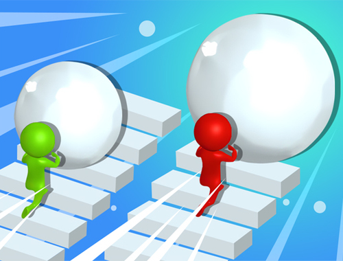 Spil Snow Race 3D Fun Racing online