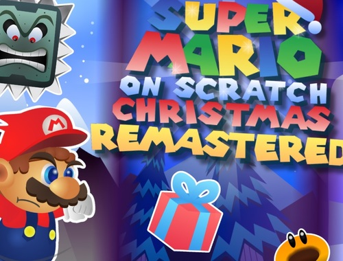 Spil Super Mario på Scratch Christmas Remastered online