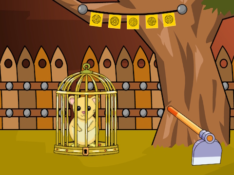 Spil Sød hamster flugt fra bur  online