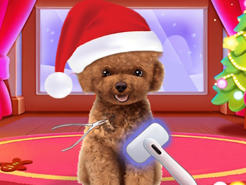 Spil Jul ASMR Makeover Salon  online
